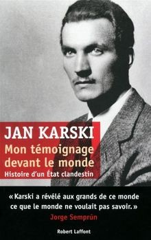 Mon témoignage devant - , le