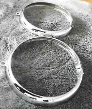 Mercedes 170 Lampenzierring  Chrom Oldtimer Scheinwerferziering  verchromen