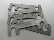 5 Stück unbenutzte originale DDR Streifensicherung Sicherung Blattsicherung 80A 