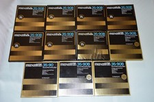 MAXELL 35-90 UD & UDXL Tonbänder, insgesamt 11 Stück, auf 18 cm Spulen, 550 m