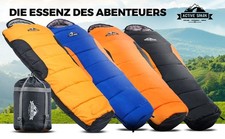 ACTIVE SPARK StarNap Schlafsack - Nie mehr kalte Füße Dank Taschenwärmer-Tasche
