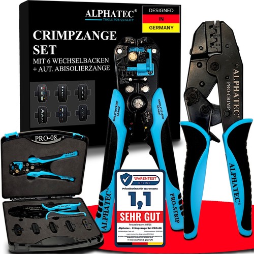 Alphatec crimpzange set mit - alphatec®,