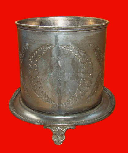 Pewter champagner kühler mit - pewter,