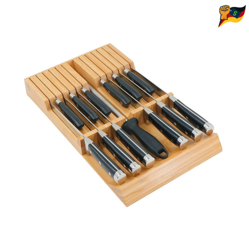Utoplike messerblock bambus - messerblock, 12