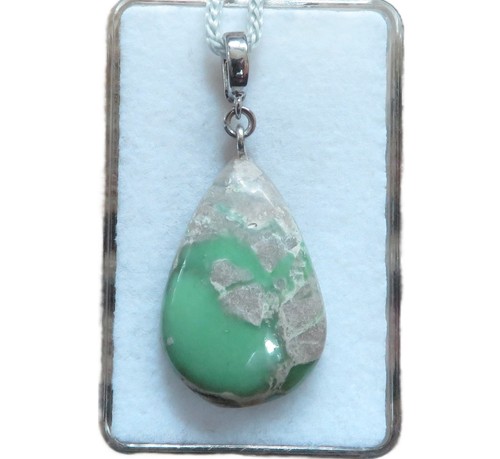 Variscit cabochon anhänger - cabochon,