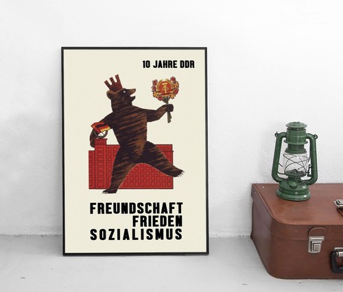 Poster jahre ddr - poster, frieden