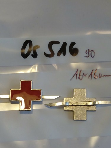 Rot kreuz metallabzeichen für - kreuz,
