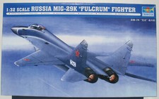 TRUMPETER 02239 Russian MiG-29K Fulcrum 1:32 Flugzeug Bausatz Aircraft Kit 29