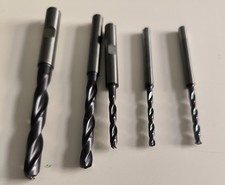 5 Stück beschichtete VHM-Bohrer Ø2,6 bis 6,9mm IK Vollhartmetall
