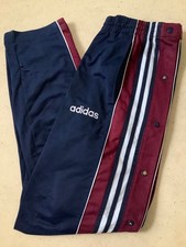 »adidas« ADIBREAK-90er Vintage Knopfhose-SPORT#TRAININGSHOSE -Gr: D6 (M)- Herren