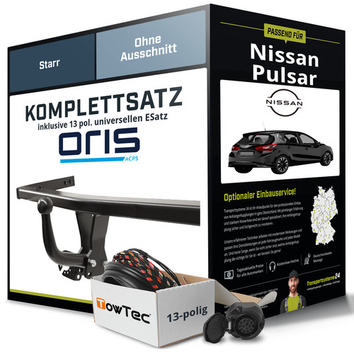 Anhängerkupplung oris starr - oris,