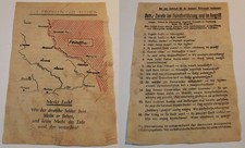 1942 Wehrmacht Flugblatt Stalingrad WW2 Leaflet Ostfront Wolga Feind Front 140