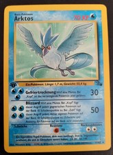 POKEMON ARKTOS 17/62-Fossil 1. Edition, deutsch