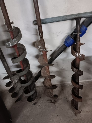 Hand erdbohrer brunnenbau - erdbohrer,