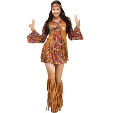 Damen hippie kostüm - damen, sexy