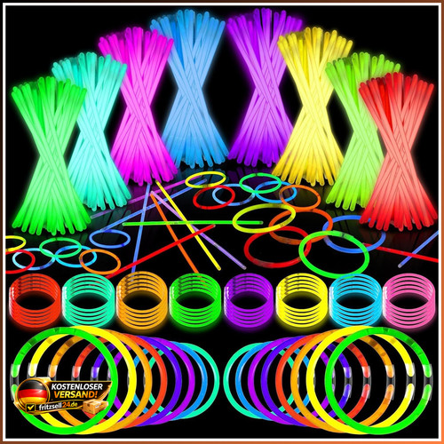 Knicklichter party set 200pcs - knicklichter,