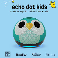 Amazon Echo Dot Kids Edition 5.Gen Smart Lautsprecher Eulen Design Sofortversand