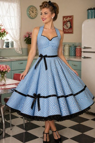 Retrokleid der 50er - 50er, 2