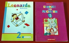2 Mathematik Bücher 2. Klasse zum Üben / Lernen Mathe Rechnen