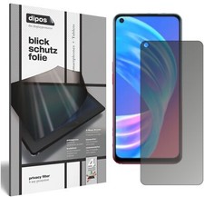 Oppo A73 5G Blickschutzfolie matt Schutzfolie Folie Display Schutz dipos
