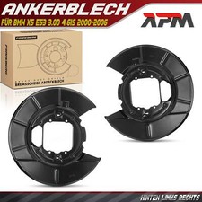 2x Ankerblech Bremsscheibe