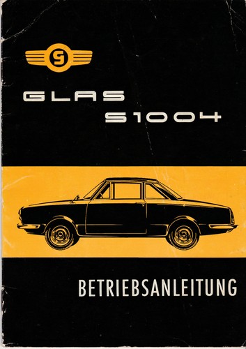 Glas s1004 betriebsanleitung - glas,