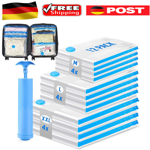 12x vakuumbeutel für - vakuumbeutel, kleidung