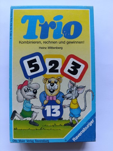 Trio spiel von - spiel, ravensburger
