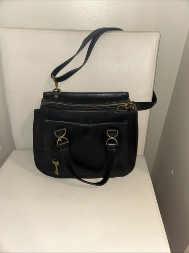 Fossil brooke black leather - fossil,