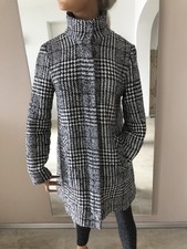 Esprit Karo-Mantel mit Hahnentritt-Muster, Gr.S