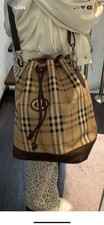 Burberrys Bucket Bag Vintage