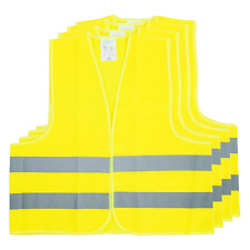 4x Warnweste Polyester Auto