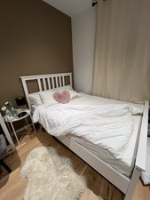 IKEA Bettgestell Weiß