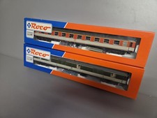 ROCO H0 2x Pop D-Zug Wagen