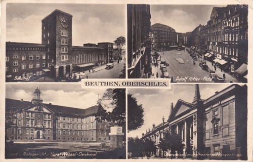 Beuthen bytom uralt bahnhof - beuthen,