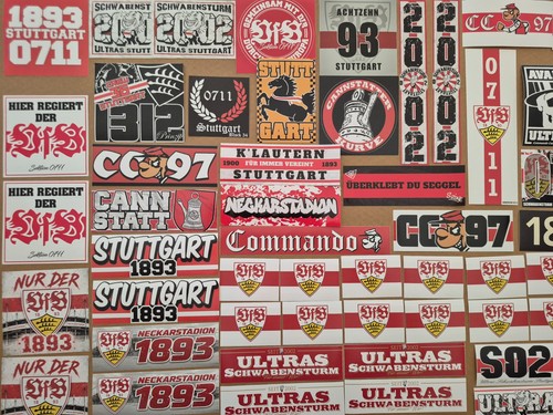 Vfb stuttgart aufkleber - 91,