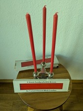 18 rote Kerzen lang dünn