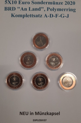 Euro sondermünze 2020 - x,