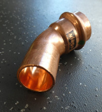 Viega Profipress  292515 | Bogen 45° | Ø 22 mm | Kupfer