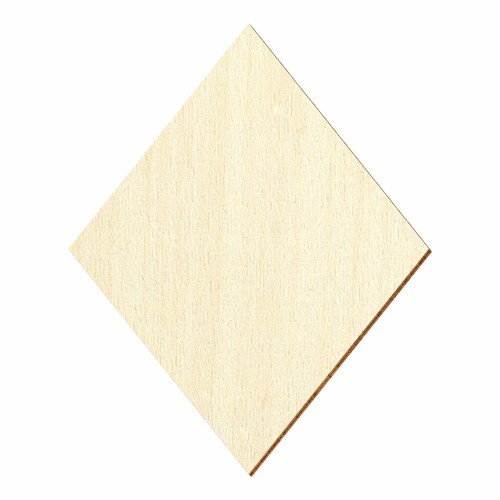 Holz raute rhombus deko - holz,