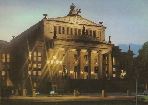 Ddr postkarte schauspielhaus - ddr,