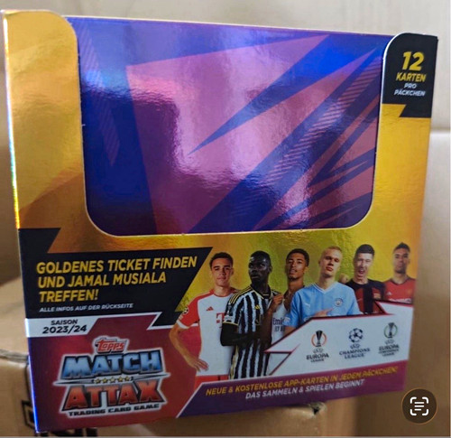 Topps match attax display - match,