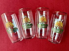 Bierglas 0,2l Brauerei Wolters mit Motiven Braunschweigern Originalen 4Stück
