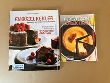 2x Türkische Backbücher/ Rezeptbuch/  Kuchen Rezepte