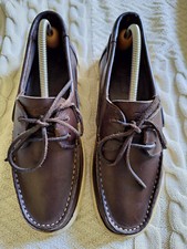 Klassische Bootsschuhe Segelschuhe von TBS  2-Eye Gr. 42  Herren Leder Braun