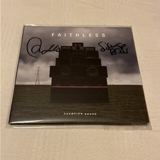Faithless - Champion Sound - CD Album SIGNED Sister Bliss Rollo Brand New