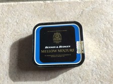 Alte Blechdose Benson & Hedges Mellow Mixture Vintage 8 x 9 cm