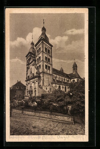 Ansichtskarte amorbach - ansichtskarte,