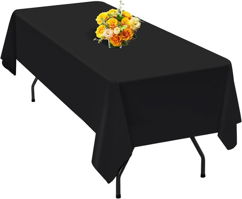 Tischdecke polyester schwarz - tischdecke,