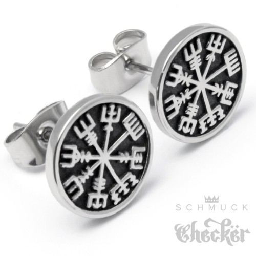 Vegvisir ohrstecker - vegvisir,